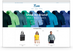 company merchandise online software demo