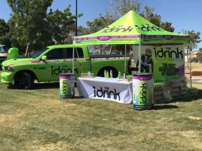 Vehicle Wrap and display tent